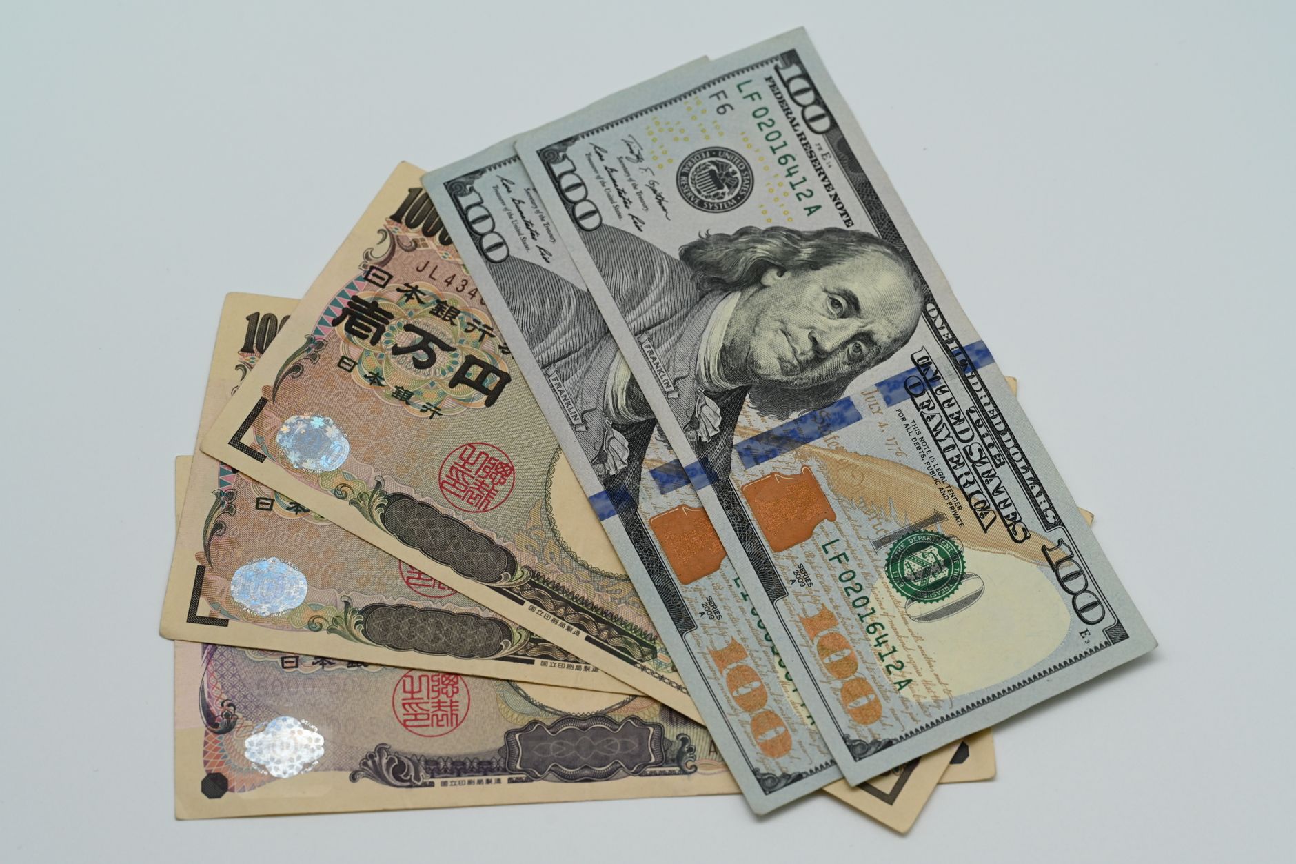 Billets de yens japonais